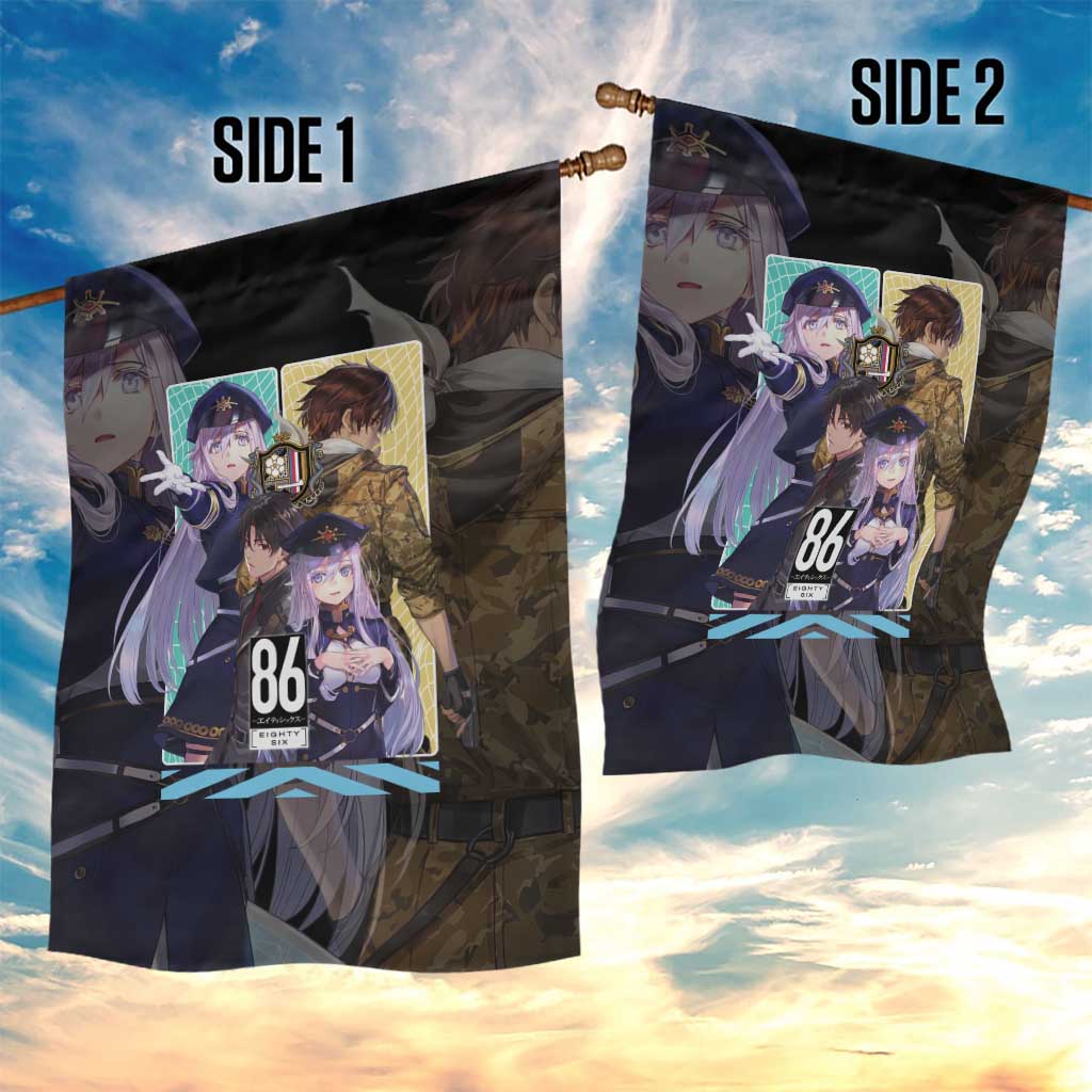 86 Eighty Six Garden Flag Anime Style - The Mazicc