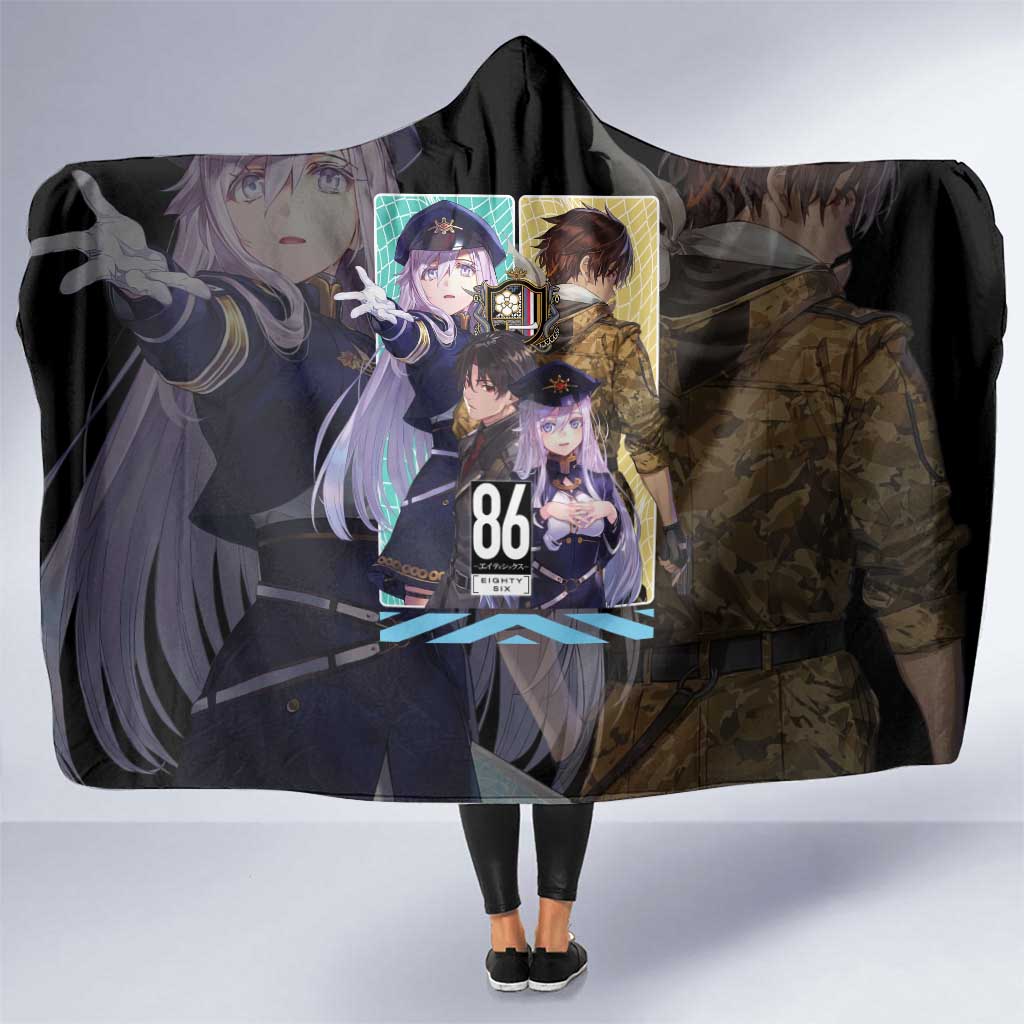 86 Eighty Six Hooded Blanket Anime Style - The Mazicc
