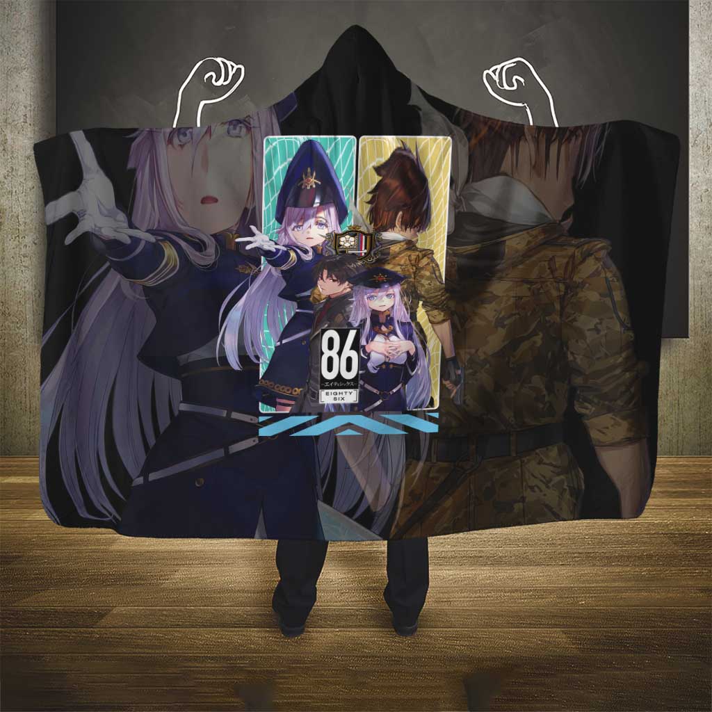 86 Eighty Six Hooded Blanket Anime Style - The Mazicc