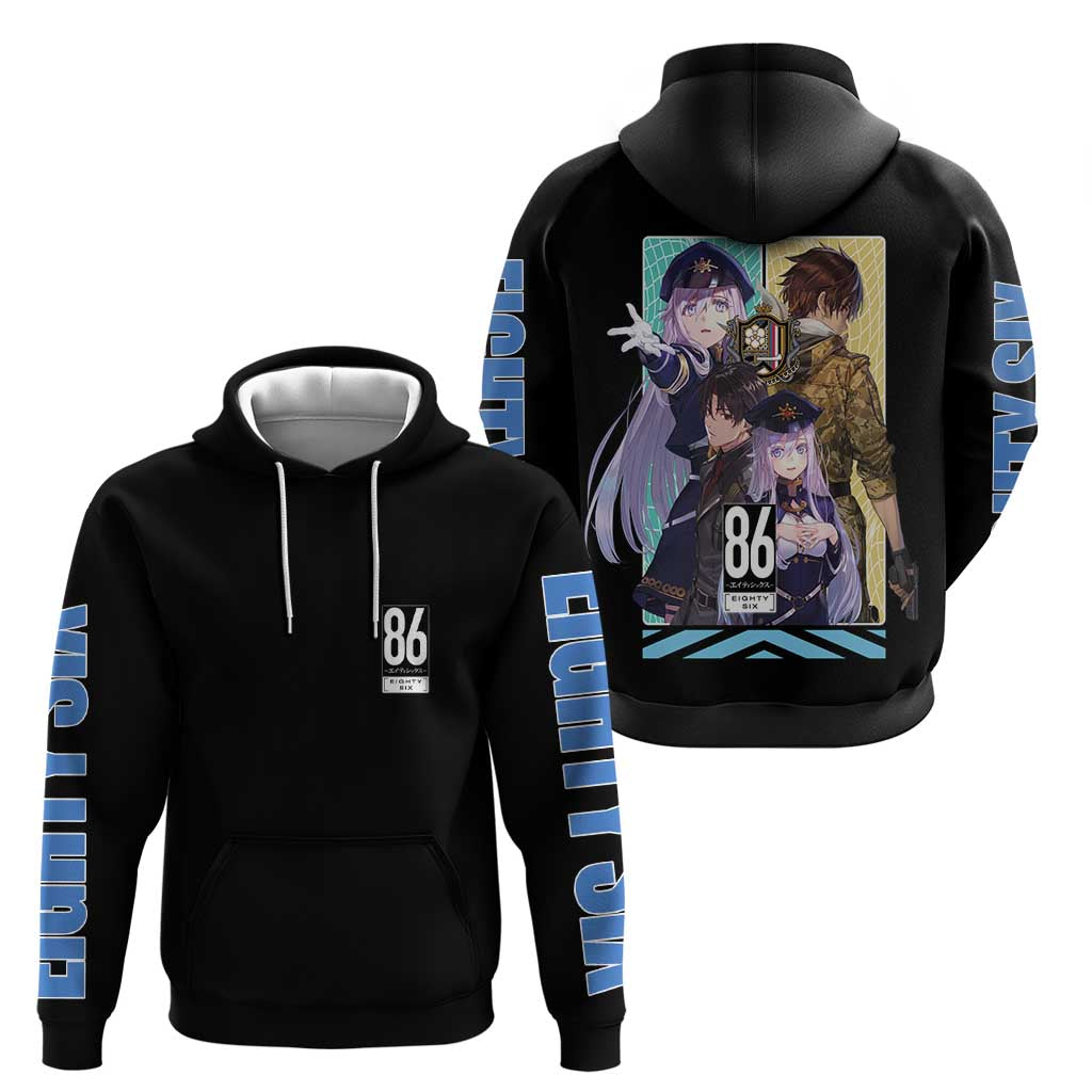 86 Eighty Six Hoodie Anime Style - The Mazicc