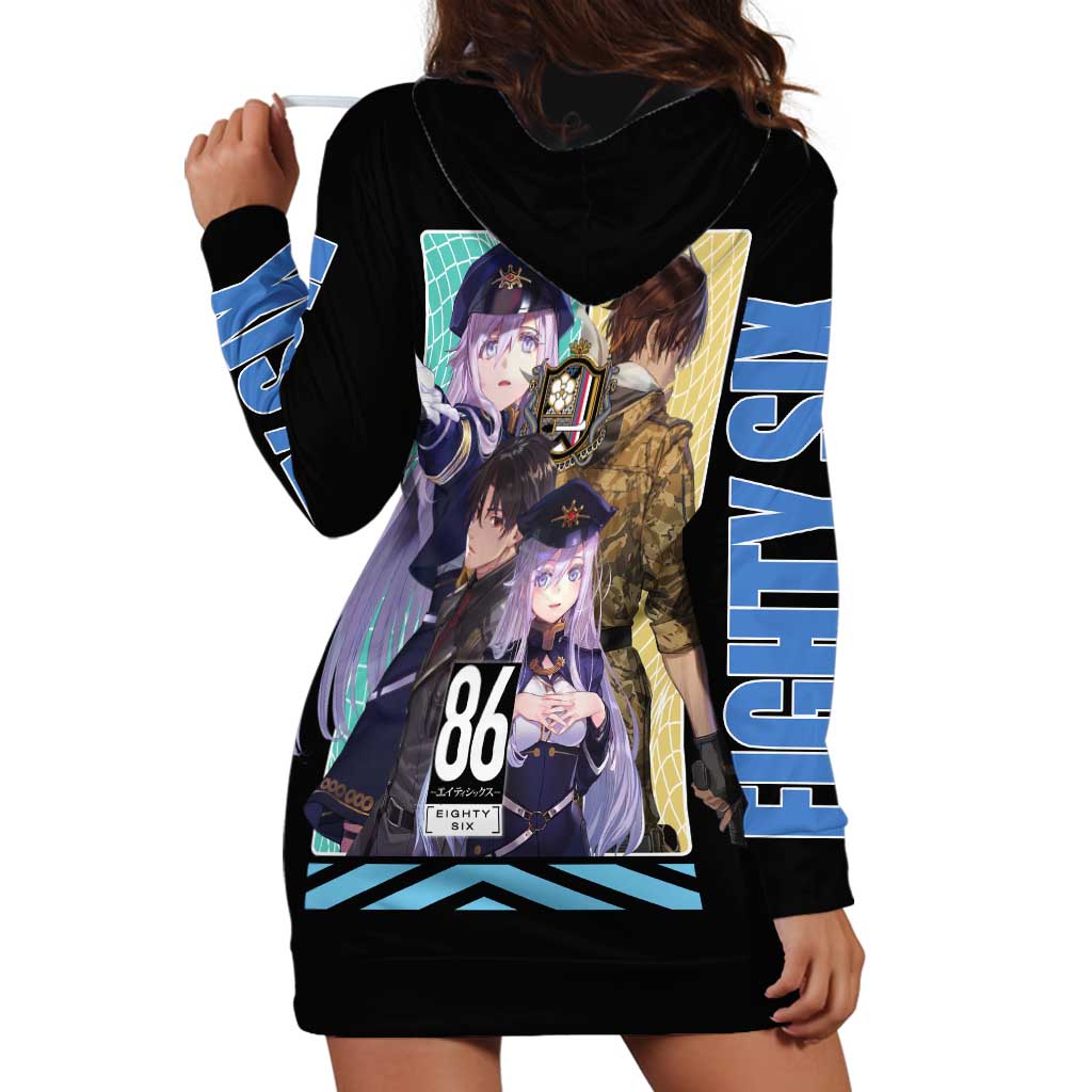 86 Eighty Six Hoodie Dress Anime Style - The Mazicc
