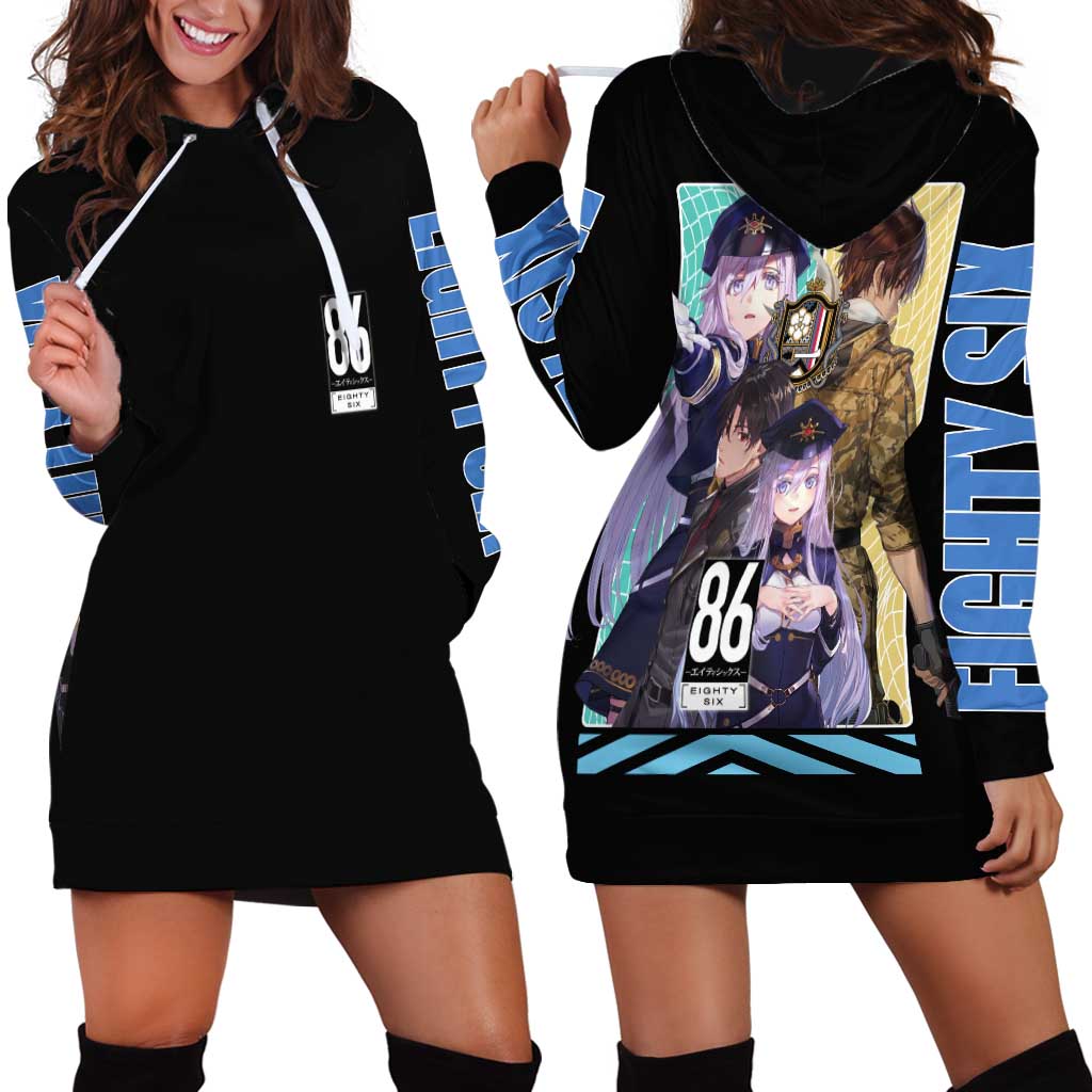 86 Eighty Six Hoodie Dress Anime Style - The Mazicc
