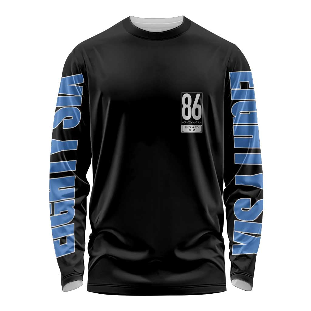86 Eighty Six Long Sleeve Shirt Anime Style - The Mazicc