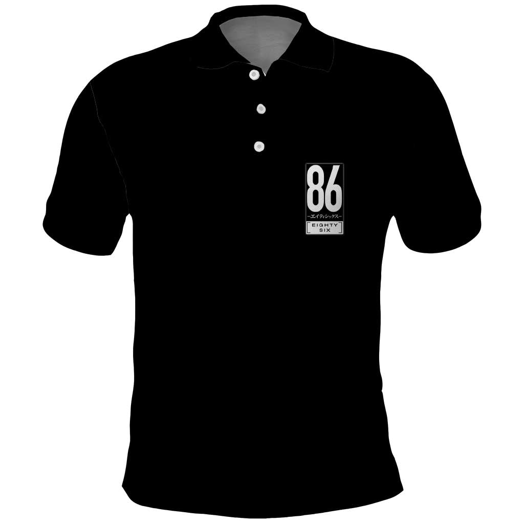 86 Eighty Six Polo Shirt Anime Style - The Mazicc