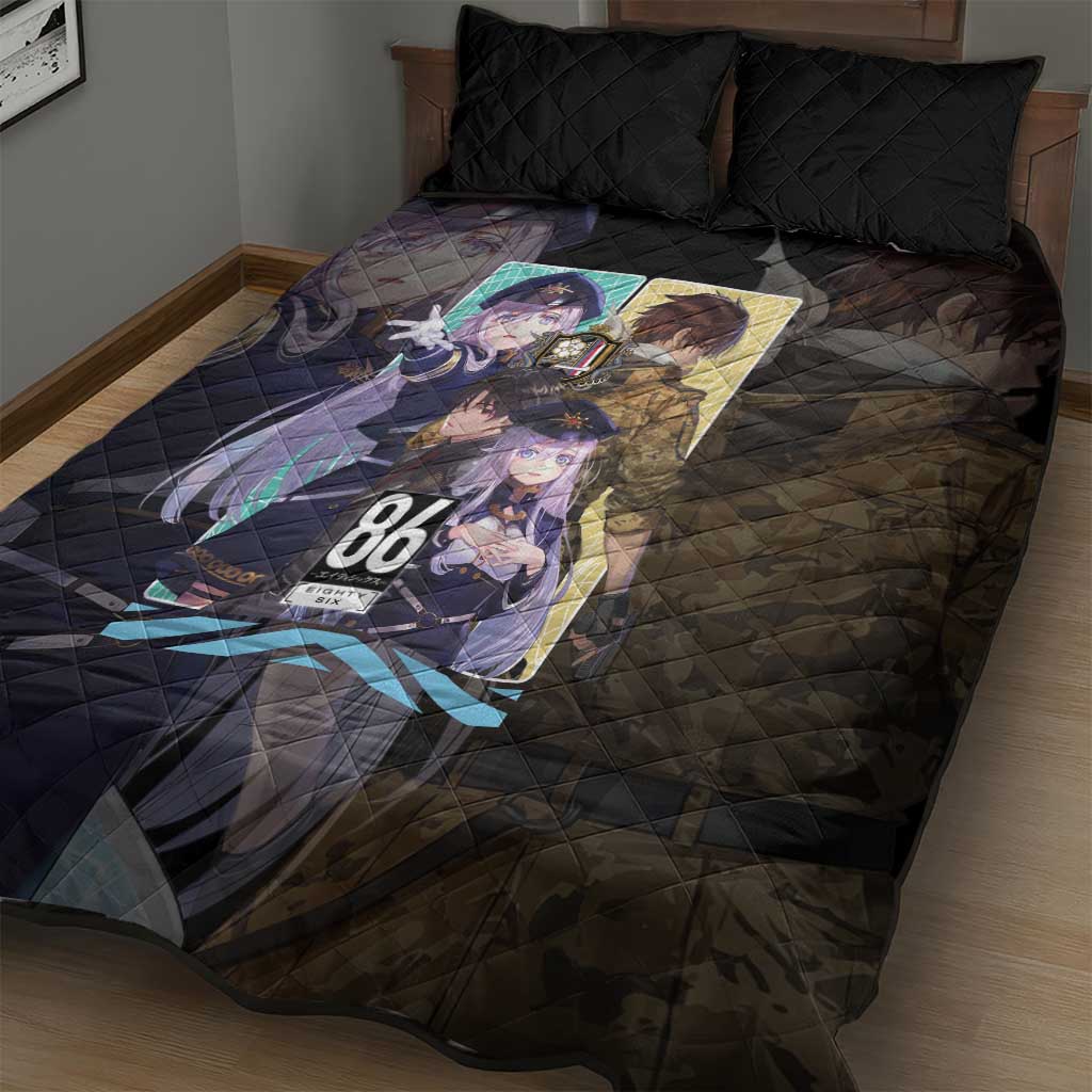 86 Eighty Six Quilt Bed Set Anime Style - The Mazicc