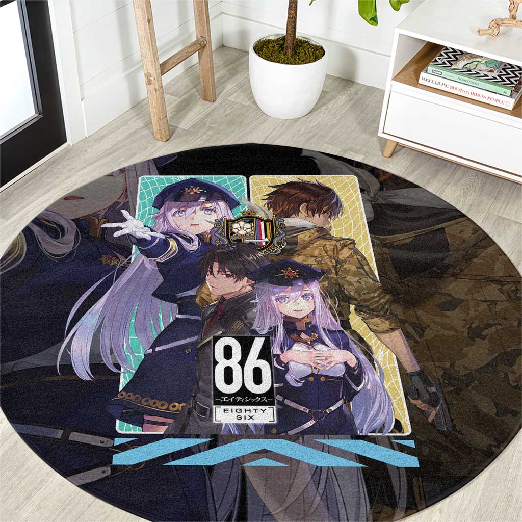 86 Eighty Six Round Carpet Anime Style - The Mazicc