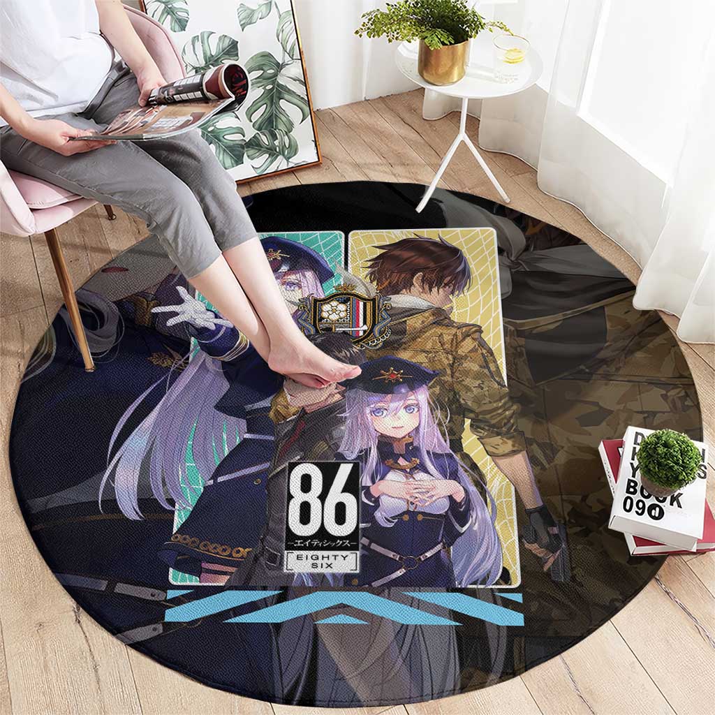 86 Eighty Six Round Carpet Anime Style - The Mazicc