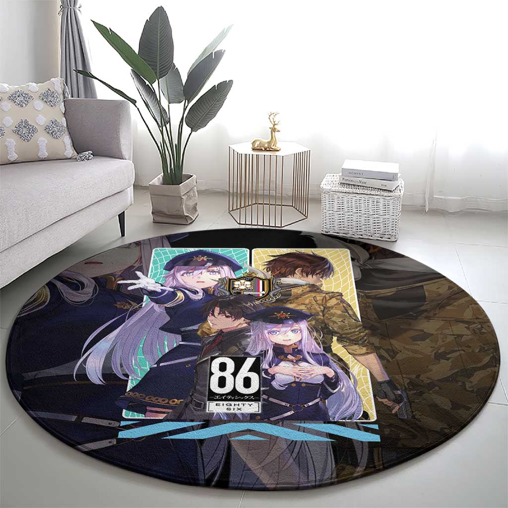 86 Eighty Six Round Carpet Anime Style - The Mazicc