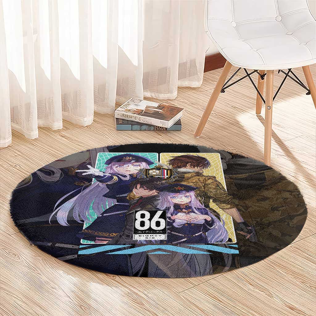 86 Eighty Six Round Carpet Anime Style - The Mazicc