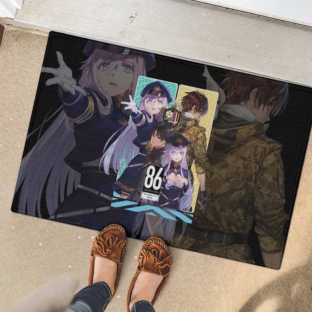 86 Eighty Six Rubber Doormat Anime Style - The Mazicc