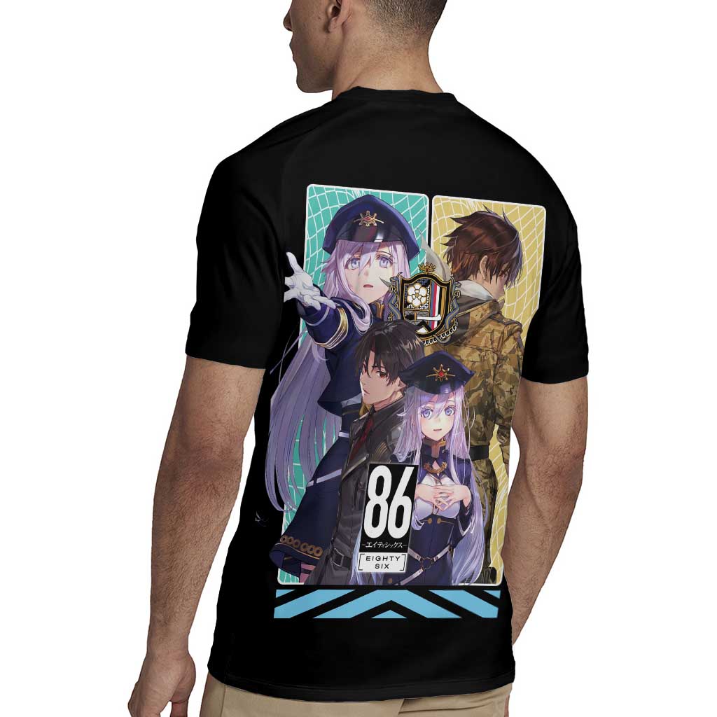 86 Eighty Six Rugby Jersey Anime Style - The Mazicc