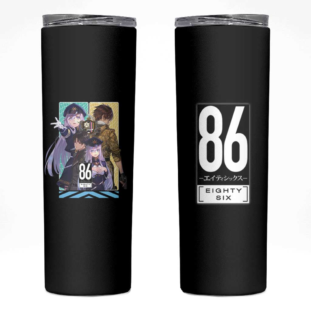 86 Eighty Six Skinny Tumbler Anime Style - The Mazicc