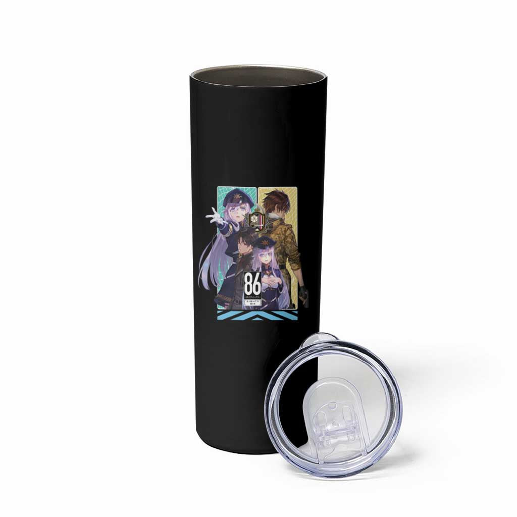 86 Eighty Six Skinny Tumbler Anime Style - The Mazicc