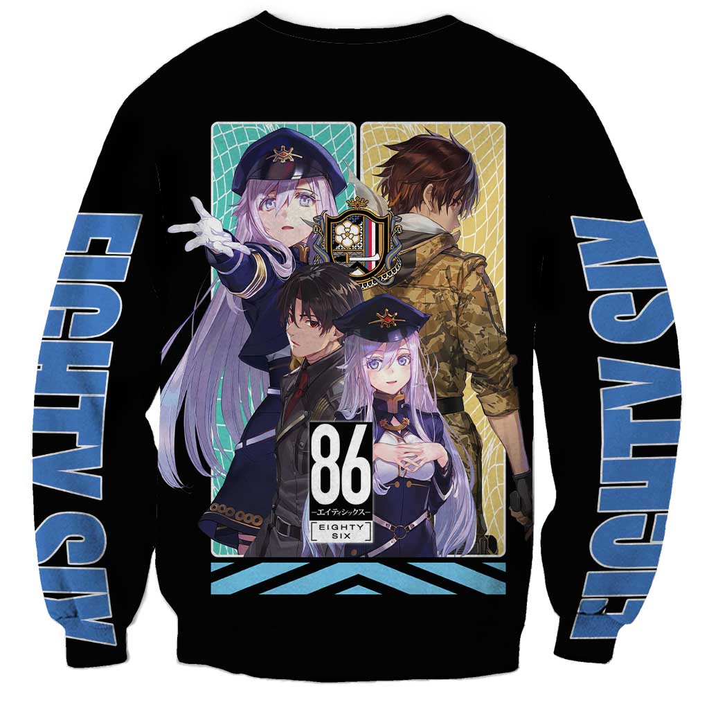 86 Eighty Six Sweatshirt Anime Style - The Mazicc