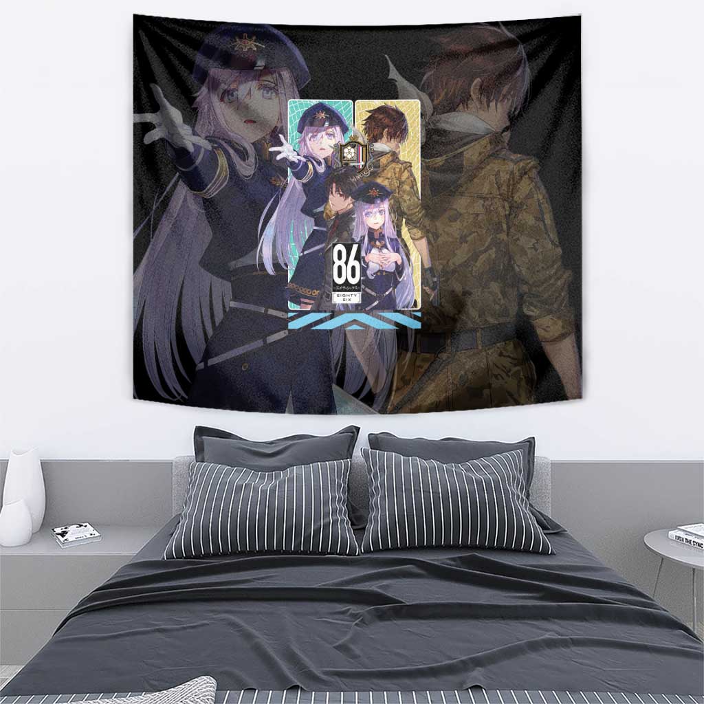 86 Eighty Six Tapestry Anime Style - The Mazicc