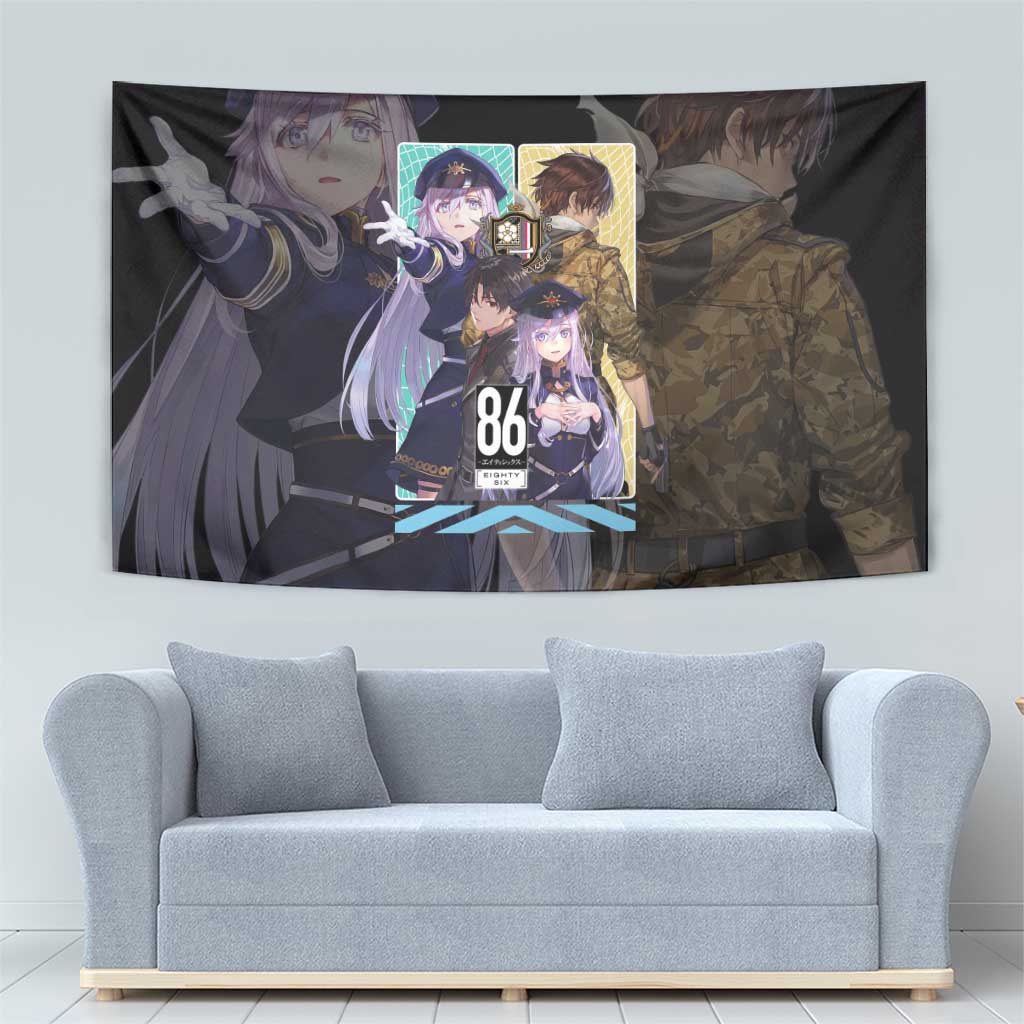 86 Eighty Six Tapestry Anime Style - The Mazicc