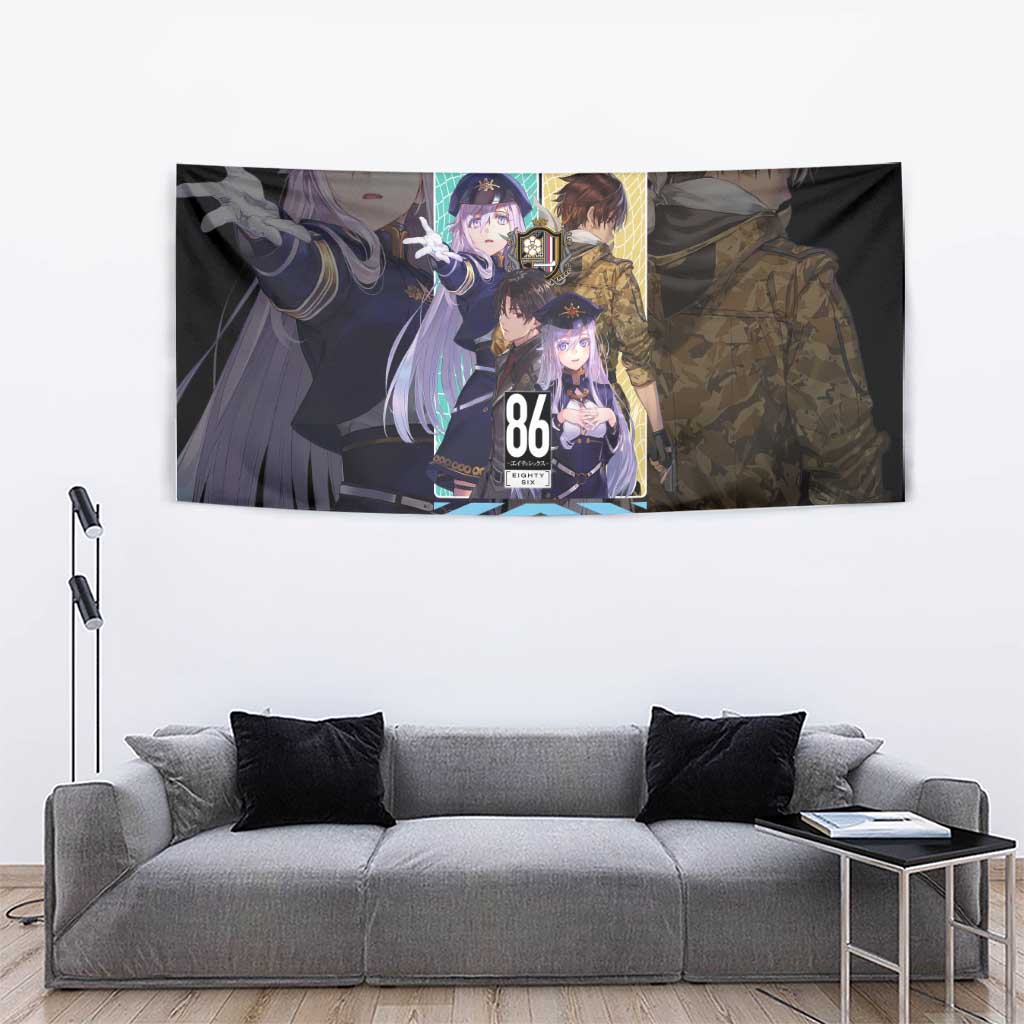 86 Eighty Six Tapestry Anime Style - The Mazicc