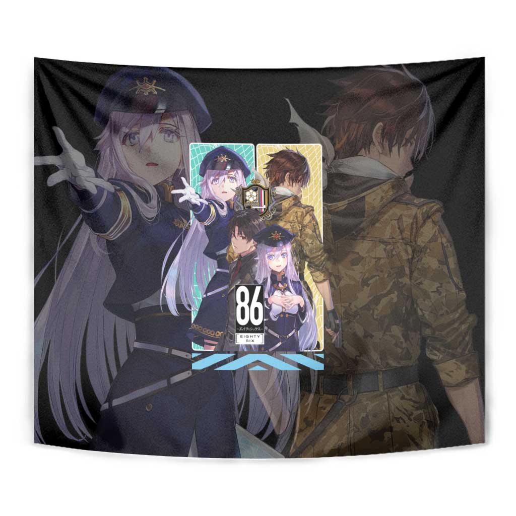 86 Eighty Six Tapestry Anime Style - The Mazicc