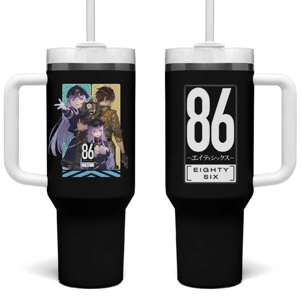 86 Eighty Six Tumbler With Handle Anime Style - The Mazicc