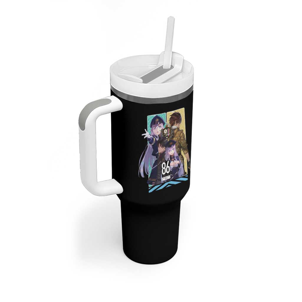 86 Eighty Six Tumbler With Handle Anime Style - The Mazicc
