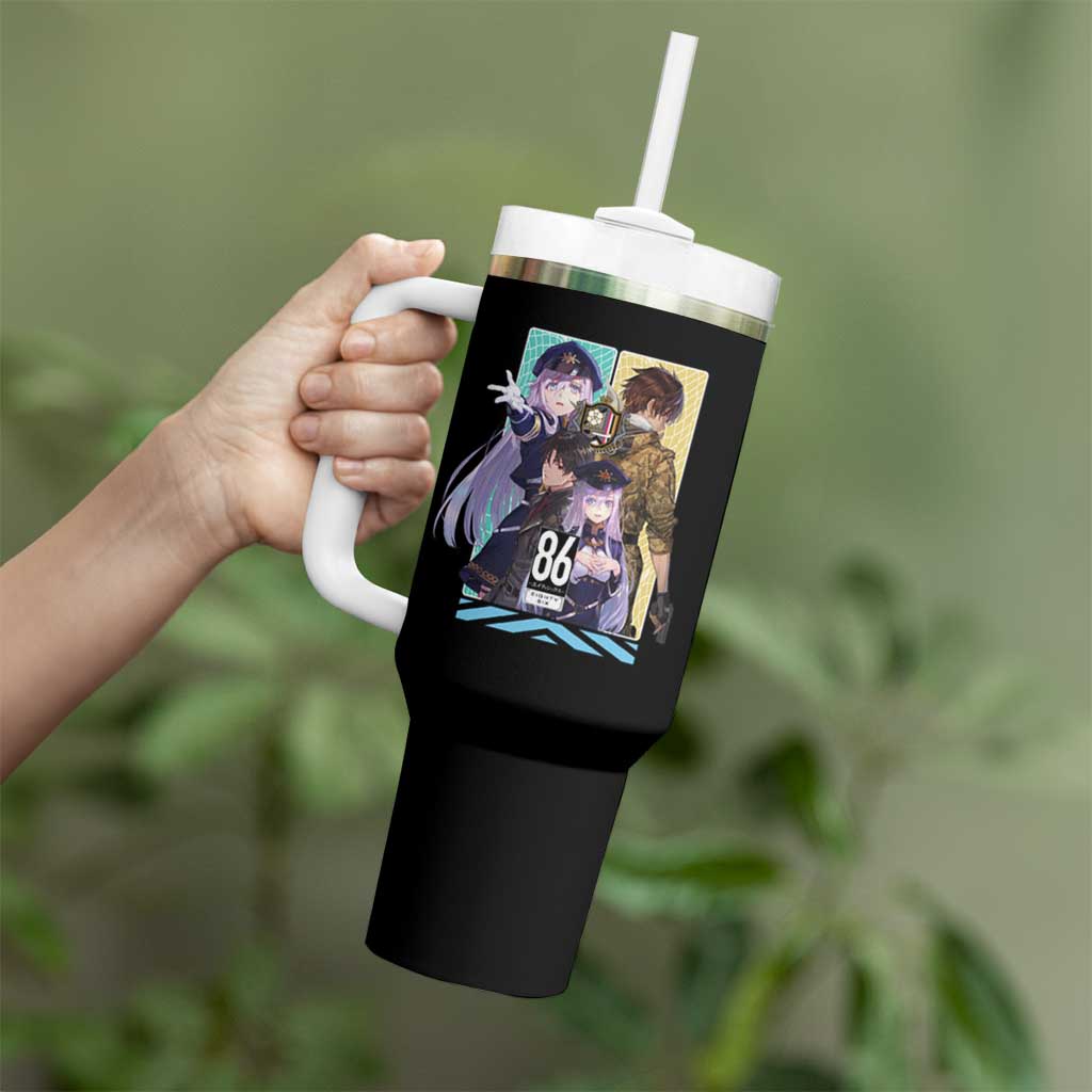 86 Eighty Six Tumbler With Handle Anime Style - The Mazicc