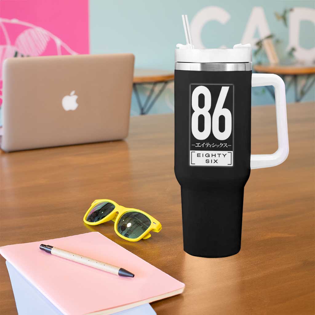 86 Eighty Six Tumbler With Handle Anime Style - The Mazicc