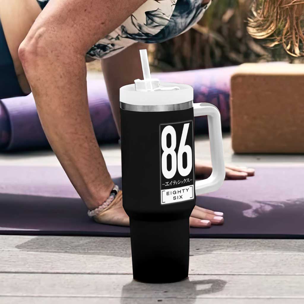 86 Eighty Six Tumbler With Handle Anime Style - The Mazicc