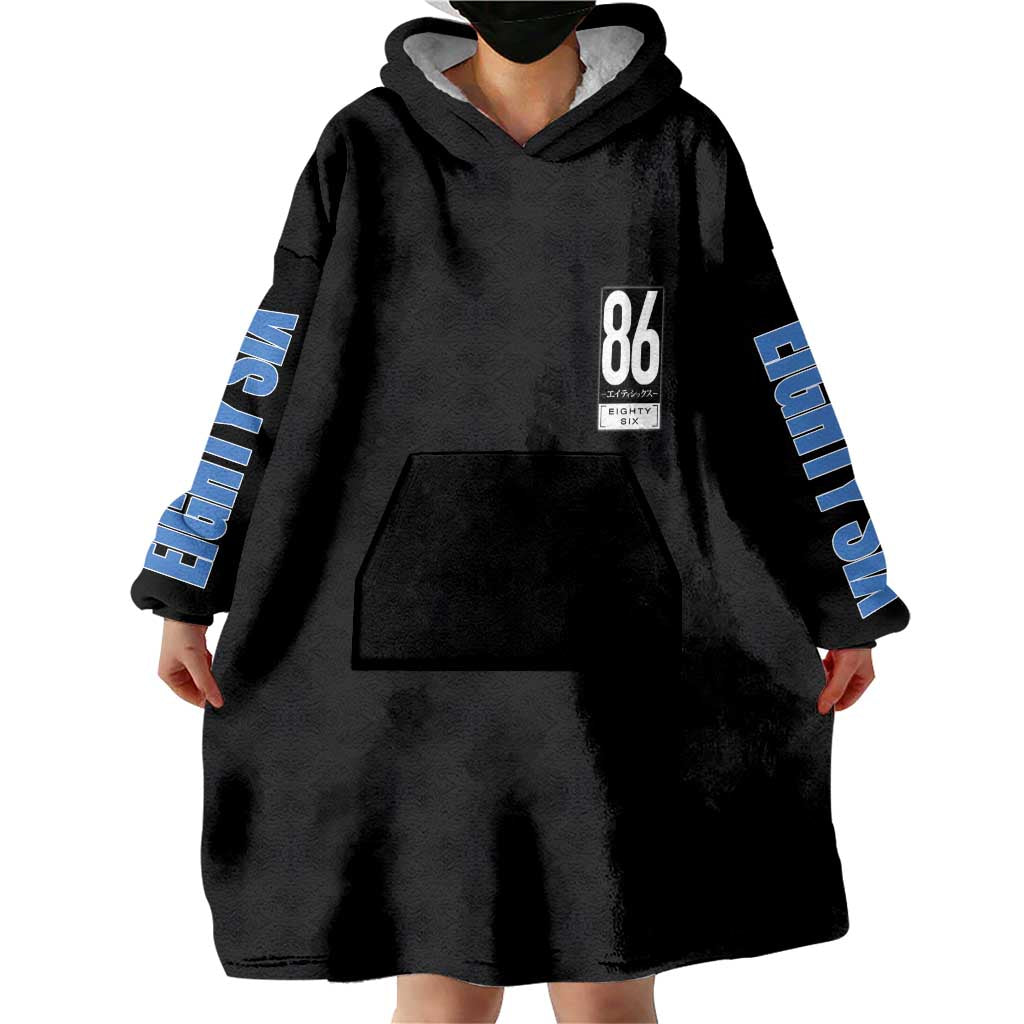 86 Eighty Six Wearable Blanket Hoodie Anime Style - The Mazicc