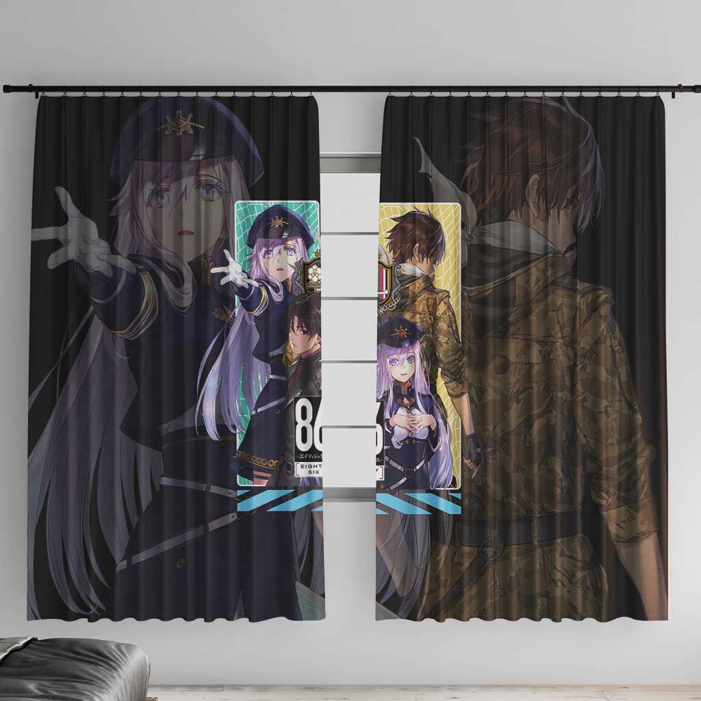 86 Eighty Six Window Curtain Anime Style - The Mazicc
