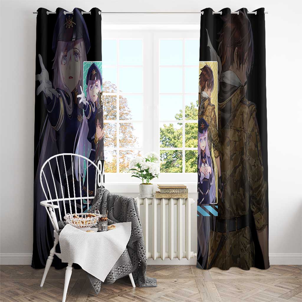 86 Eighty Six Window Curtain Anime Style - The Mazicc