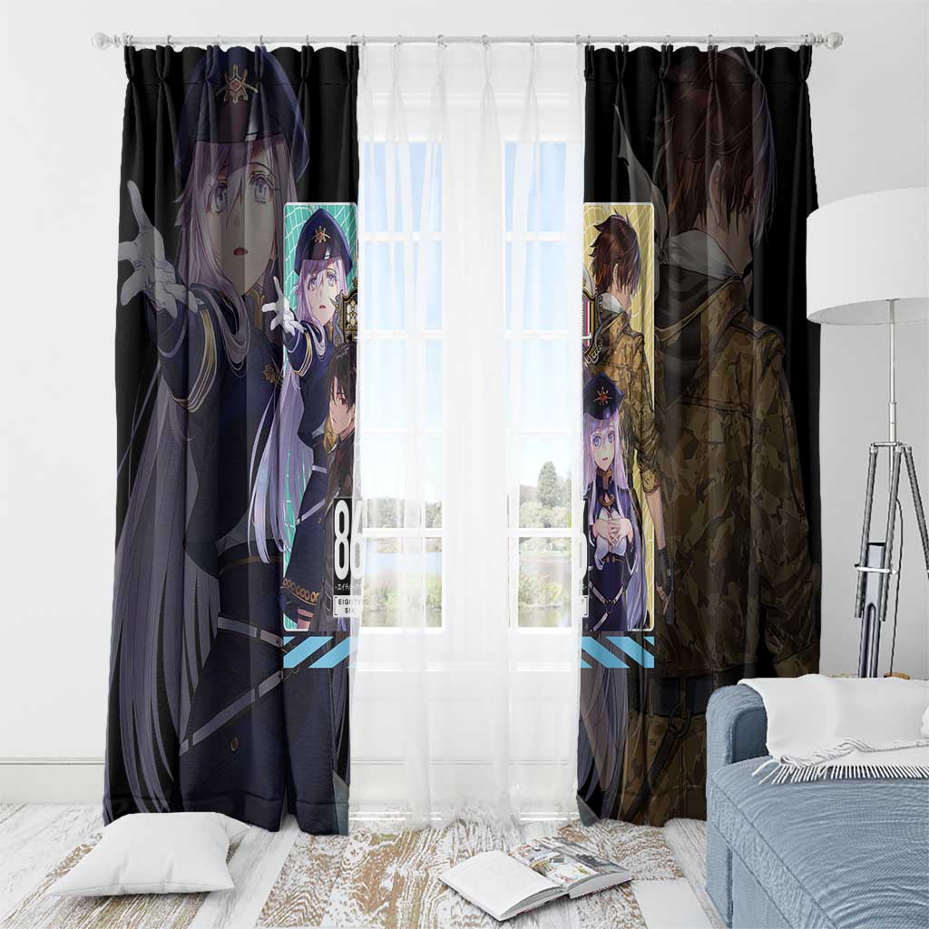 86 Eighty Six Window Curtain Anime Style - The Mazicc