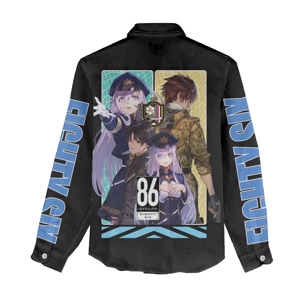 86 Eighty Six Women Casual Shirt Anime Style - The Mazicc