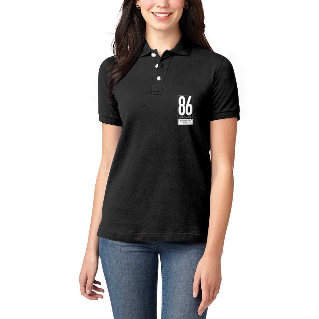 86 Eighty Six Women Polo Shirt Anime Style - The Mazicc