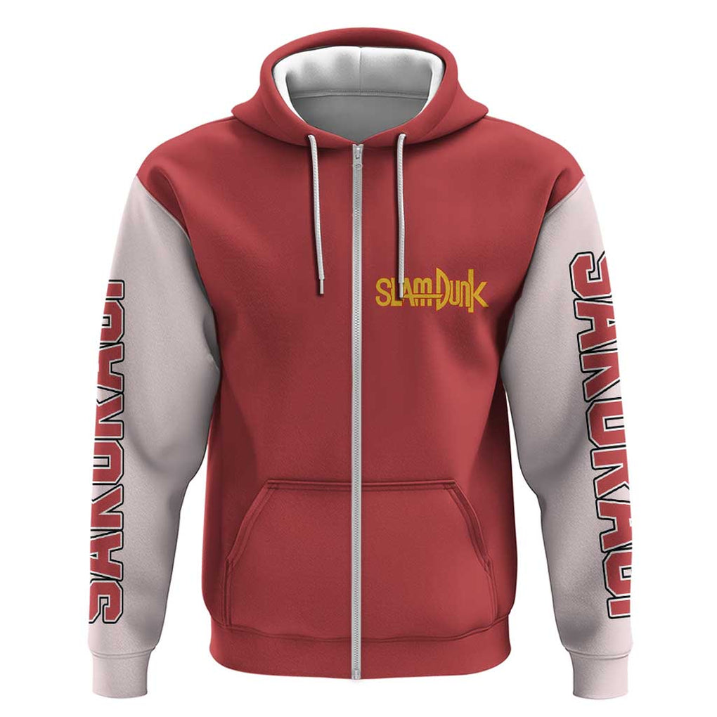 Hanamichi Sakuragi Slam Dunk Hoodie Japan Anime Style