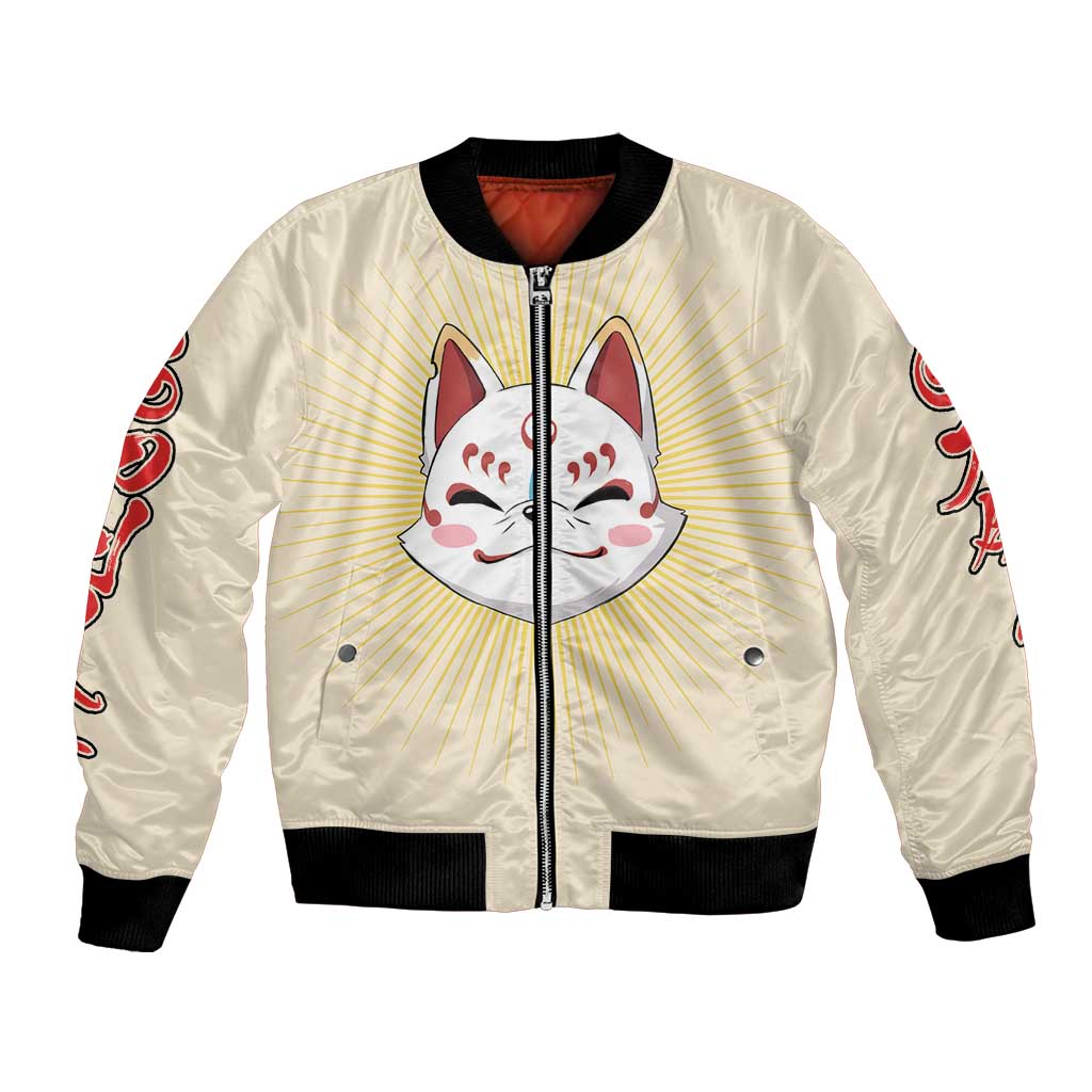 Cute Foxes Touken Ranbu Bomber Jacket Japan Anime Style - The Mazicc