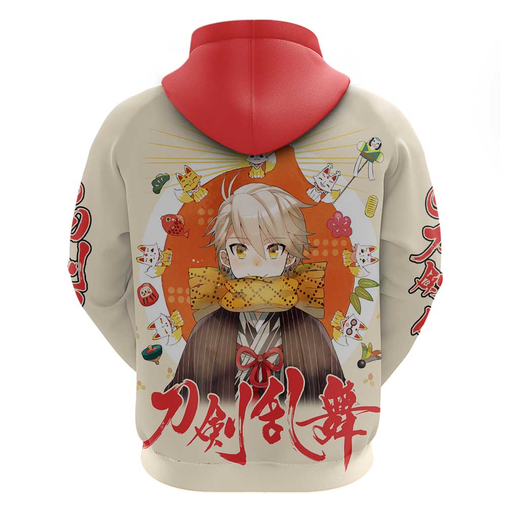Cute Foxes Touken Ranbu Hoodie Japan Anime Style - The Mazicc