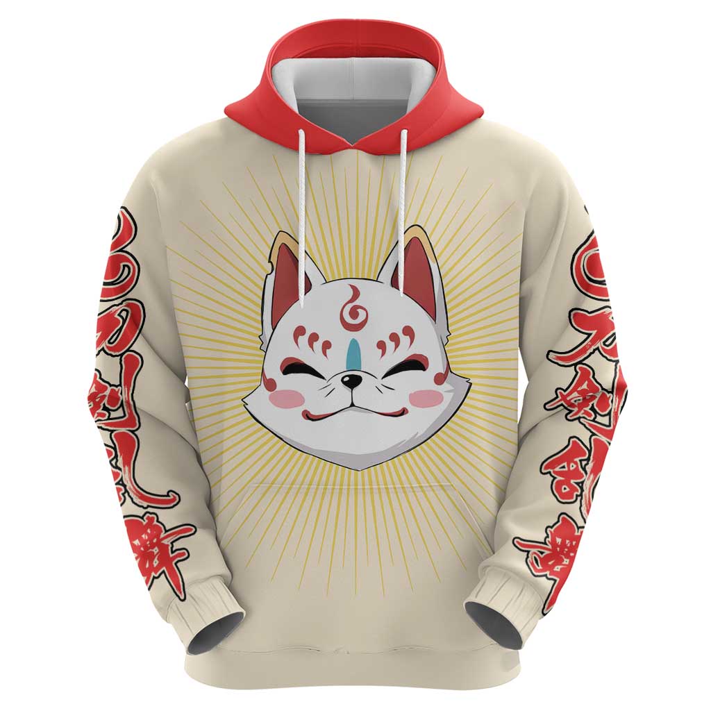 Cute Foxes Touken Ranbu Hoodie Japan Anime Style - The Mazicc