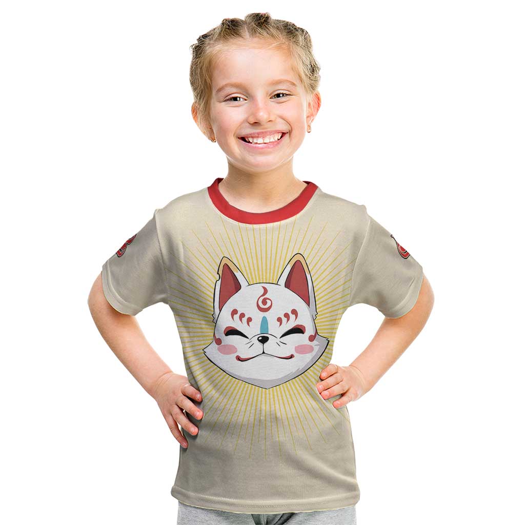 Cute Foxes Touken Ranbu Kid T Shirt Japan Anime Style - The Mazicc