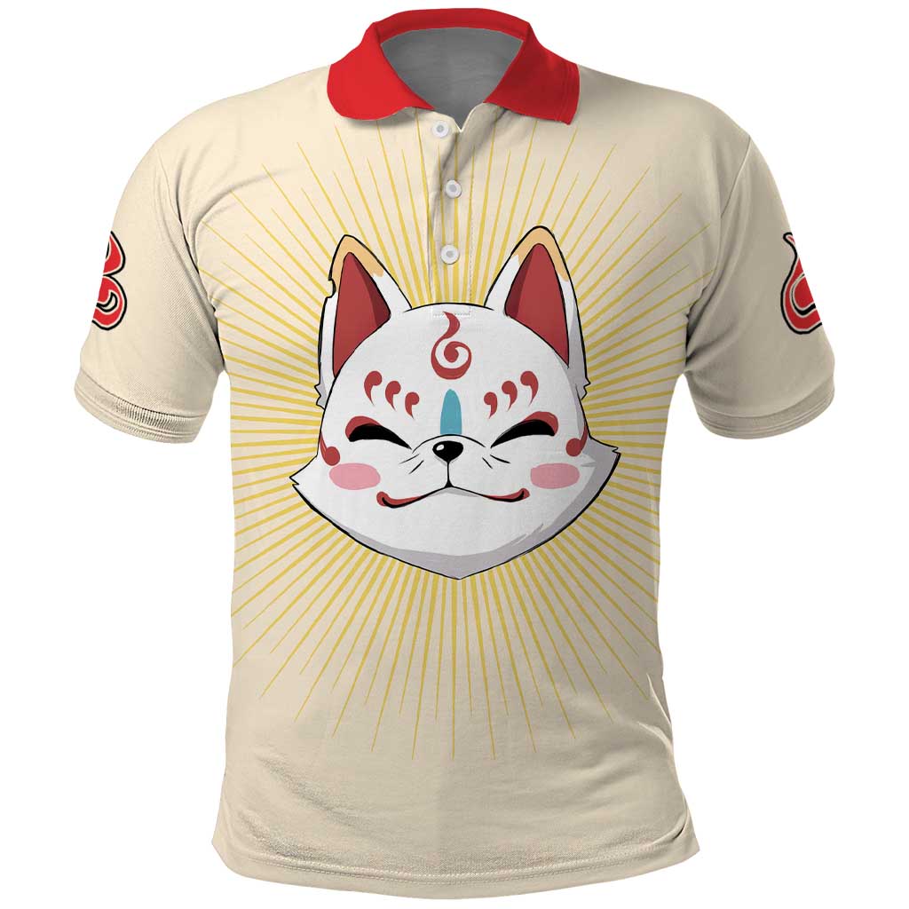 Cute Foxes Touken Ranbu Polo Shirt Japan Anime Style - The Mazicc