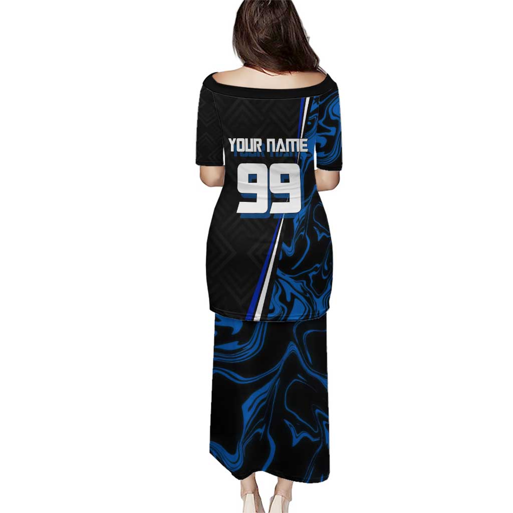 Custom Megumi Fushiguro Jujutsu Kaisen Puletasi Blue Flames Soccer Theme Anime