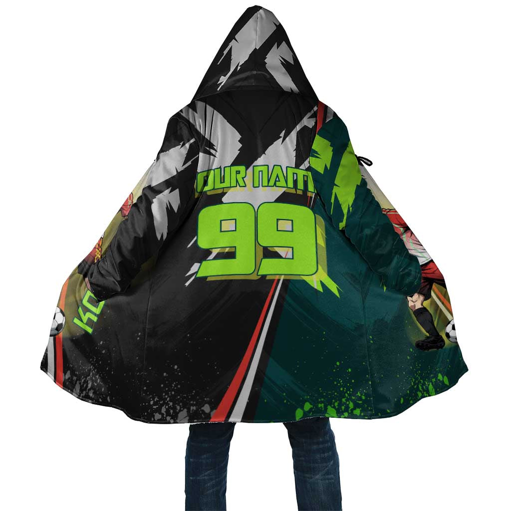 Personalized Kokichi Muta Jujutsu Kaisen Cloak Anime Soccer Theme Red Uniform Dynamic Kick Design