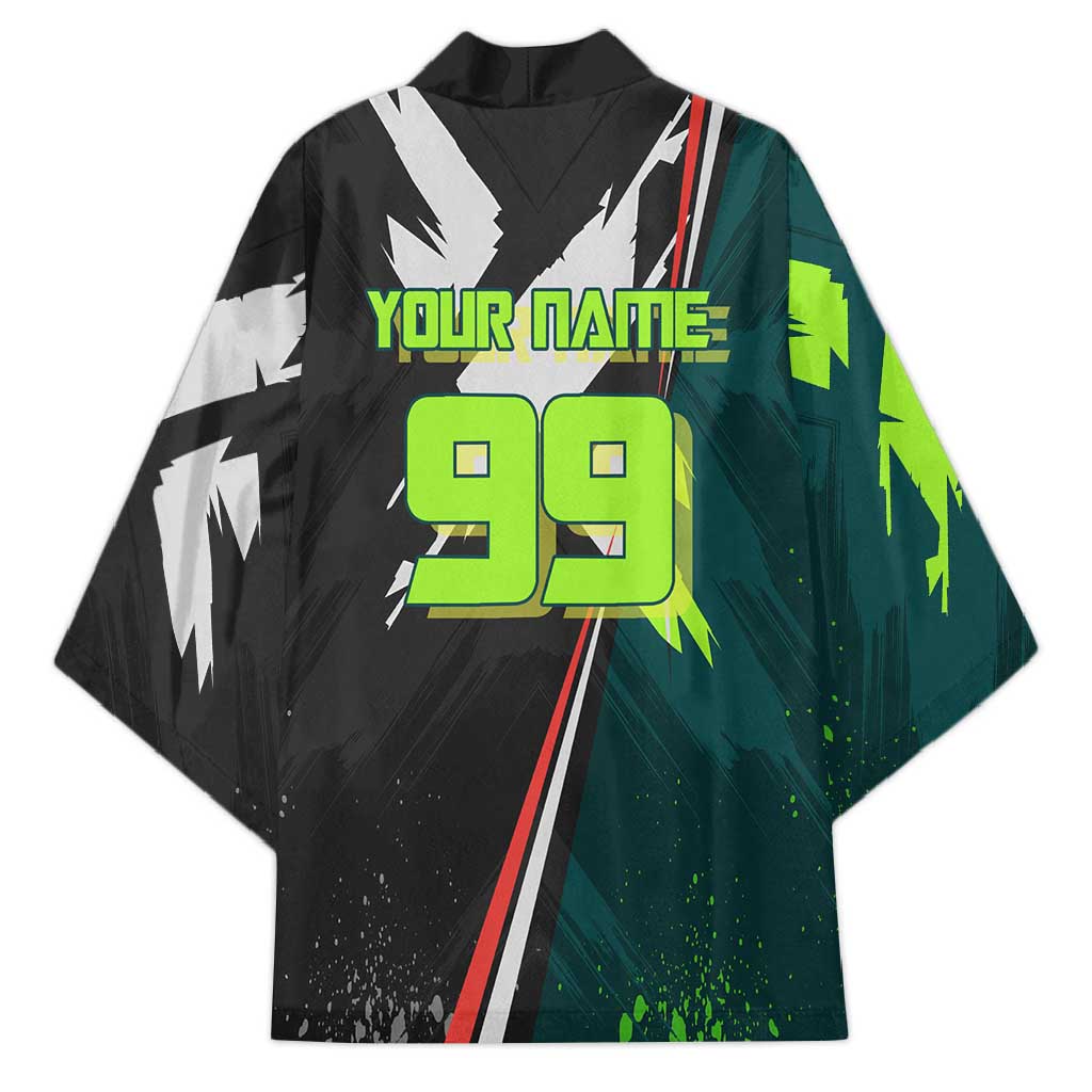 Personalized Kokichi Muta Jujutsu Kaisen Kimono Anime Soccer Theme Red Uniform Dynamic Kick Design