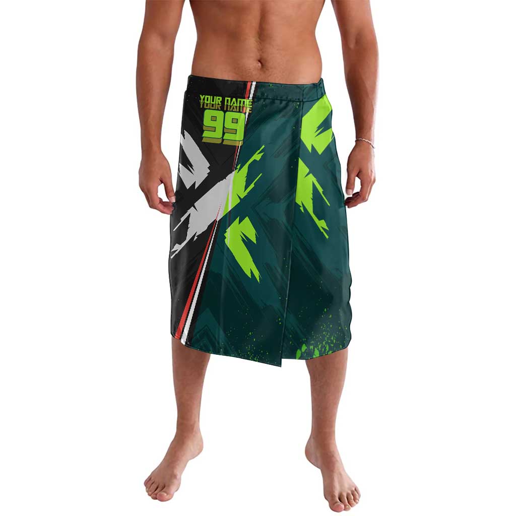 Personalized Kokichi Muta Jujutsu Kaisen Lavalava Anime Soccer Theme Red Uniform Dynamic Kick Design