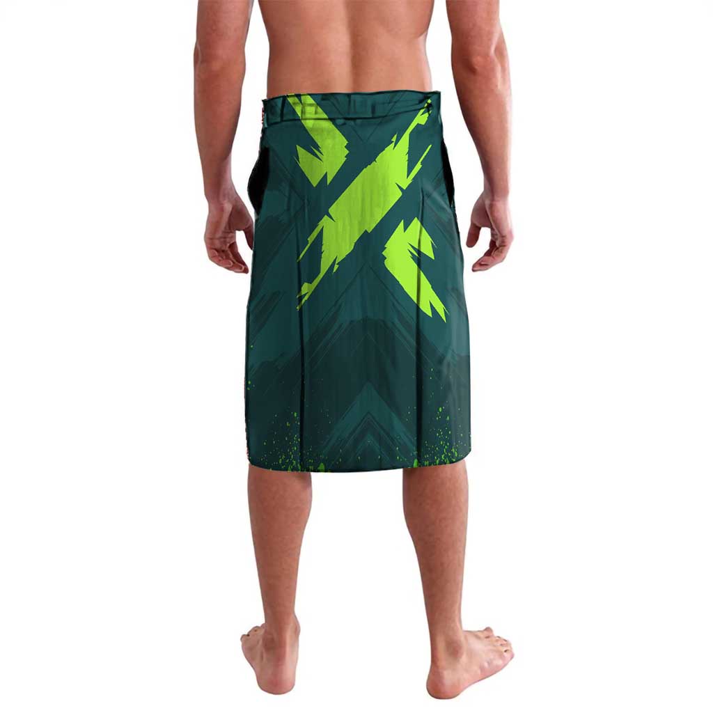 Personalized Kokichi Muta Jujutsu Kaisen Lavalava Anime Soccer Theme Red Uniform Dynamic Kick Design