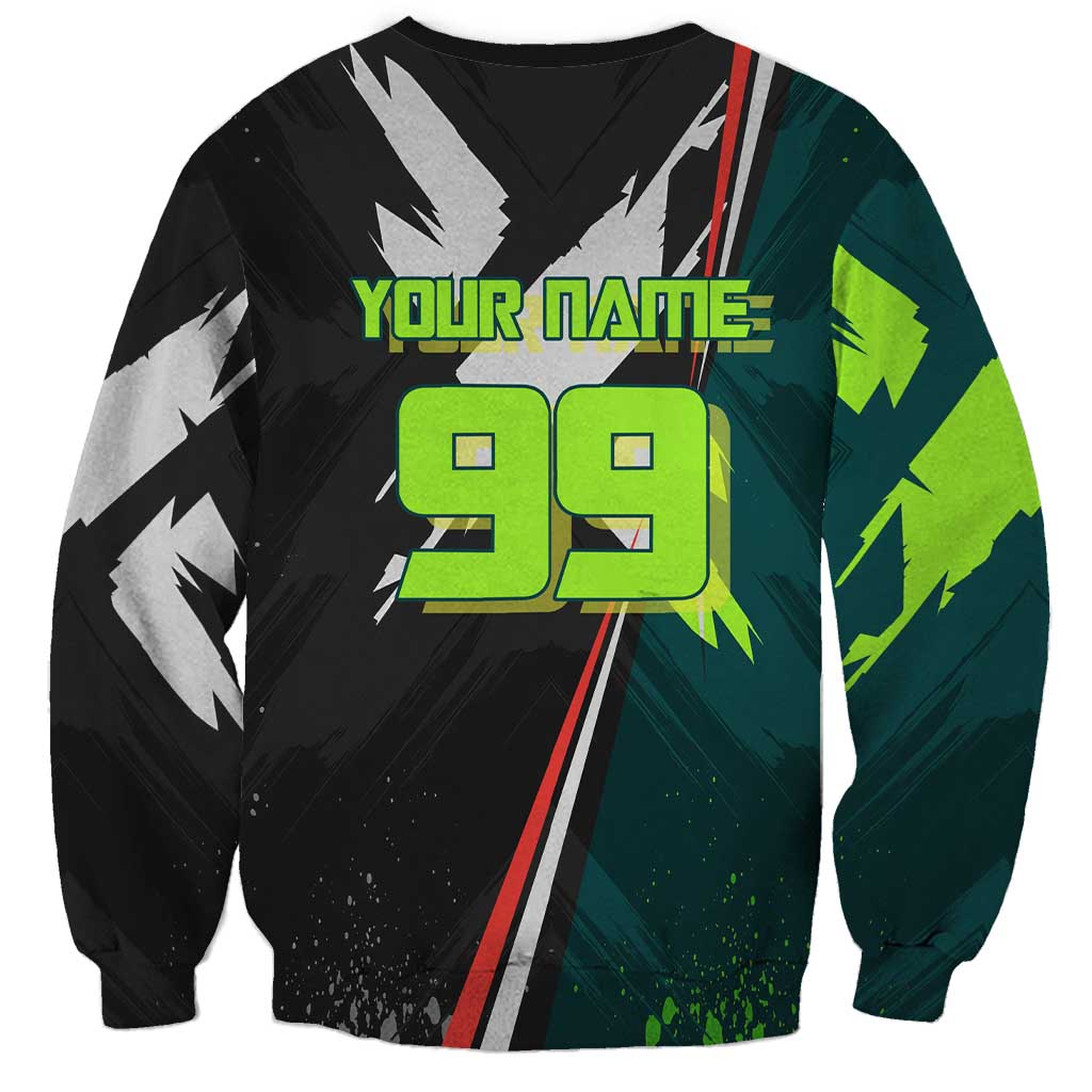 Personalized Kokichi Muta Jujutsu Kaisen Sweatshirt Anime Soccer Theme Red Uniform Dynamic Kick Design