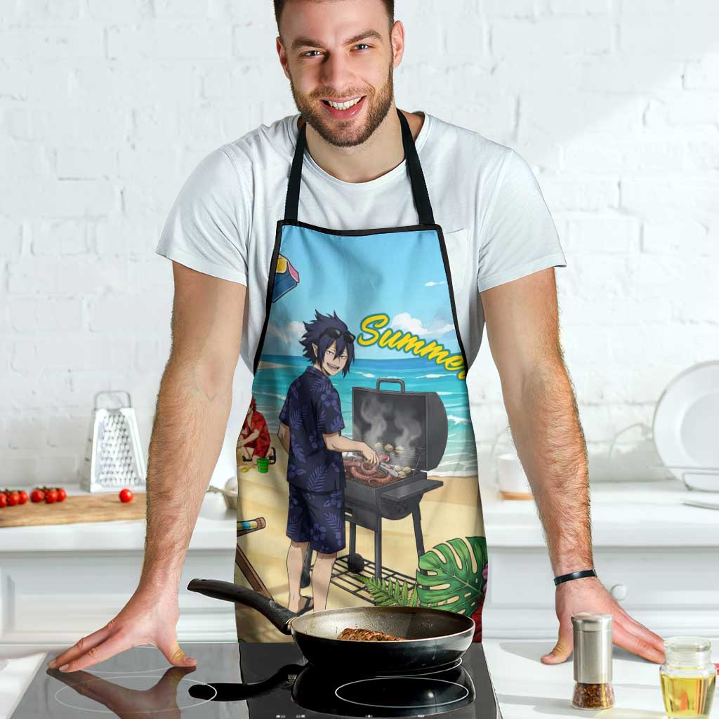 Tamaki Amajiki Summer Chill Apron Tropical Anime Beach Scene