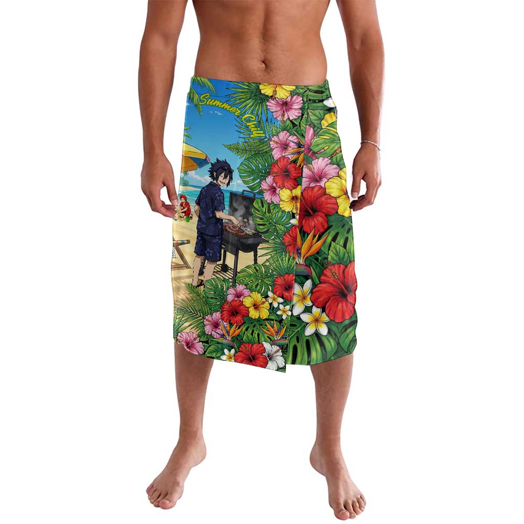 Tamaki Amajiki Summer Chill Lavalava Tropical Anime Beach Scene