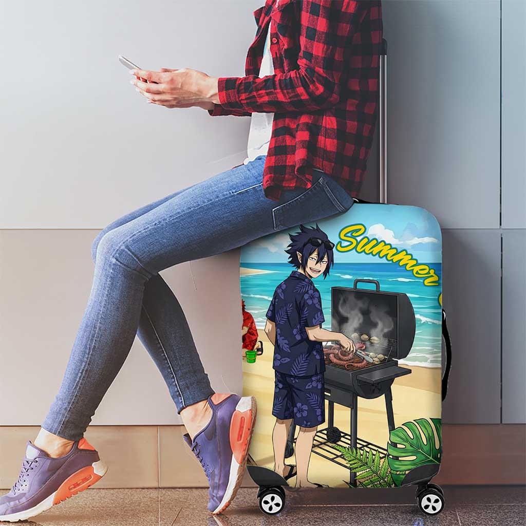 Tamaki Amajiki Summer Chill Luggage Cover Tropical Anime Beach Scene