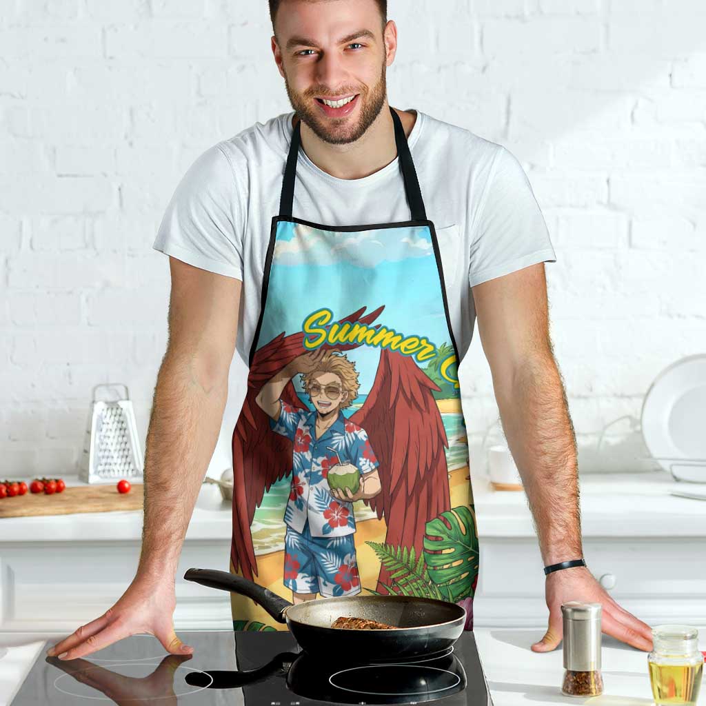 Hawks Summer Chill Apron Tropical Anime Beach Vibes