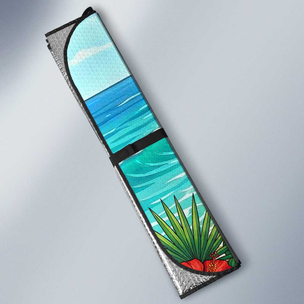Hawks Summer Chill Auto Sun Shade Tropical Anime Beach Vibes